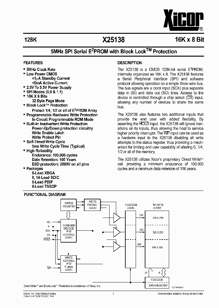 X25138ZI-V_3779880.PDF Datasheet