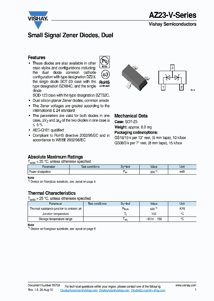 AZ23B3V0-V_3788231.PDF Datasheet