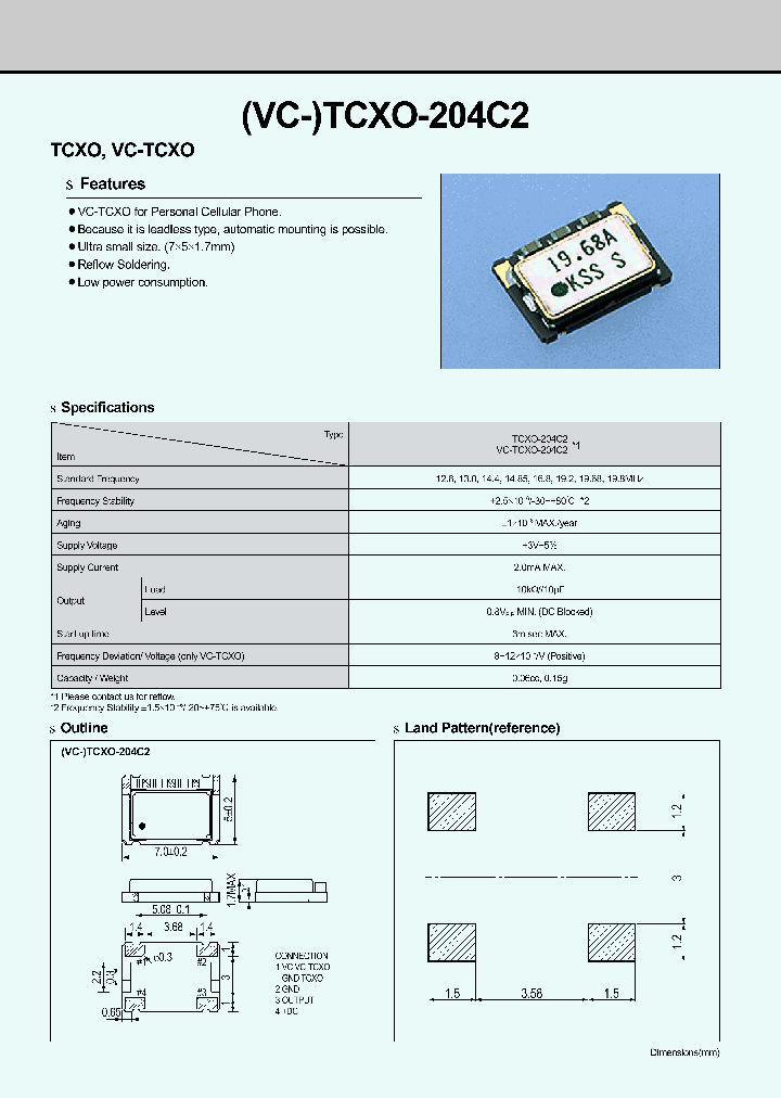 VC-TCXO-204C2-168MHZ-OUT2-STBY1_3795444.PDF Datasheet