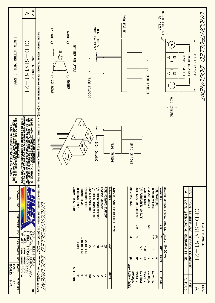 OED-SI3181-2T_3810685.PDF Datasheet