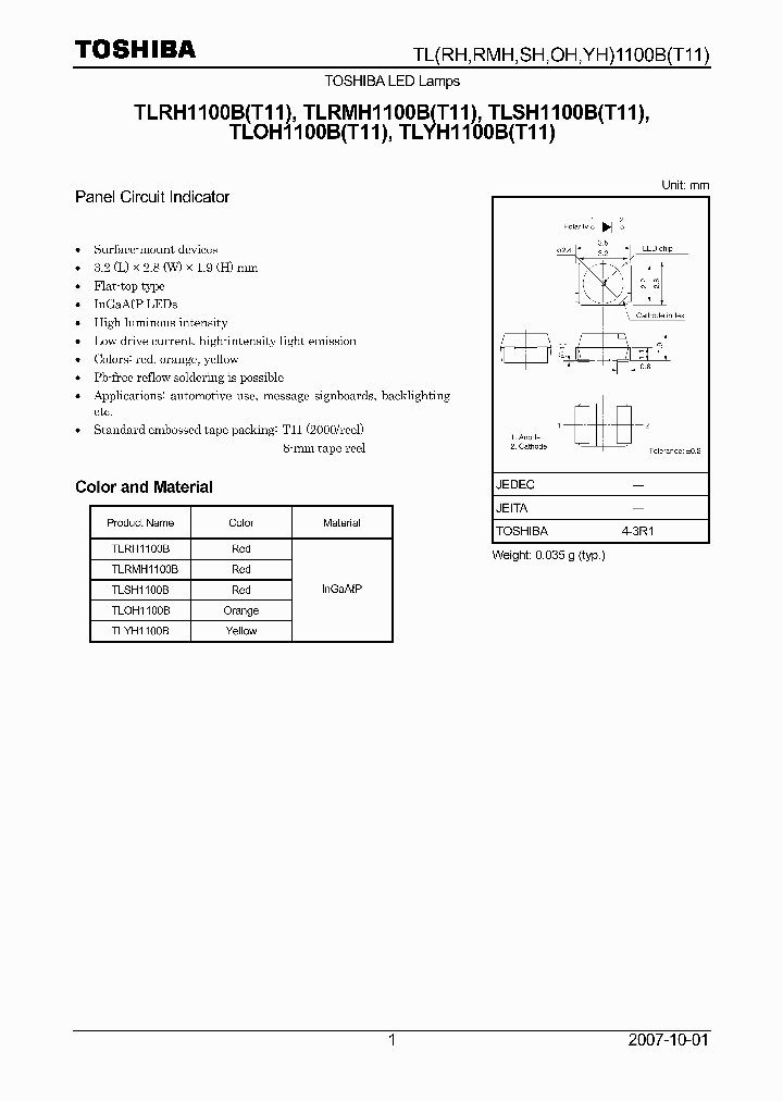 TLOH1100BT11_3810430.PDF Datasheet