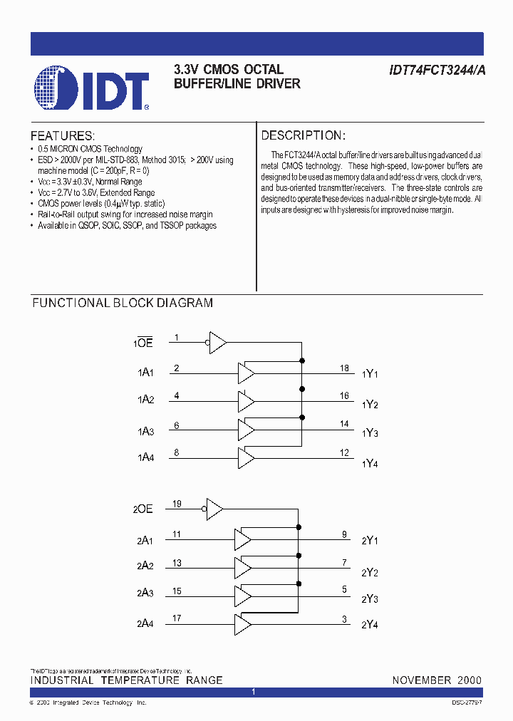 74FCT3244ASOG8_3810618.PDF Datasheet