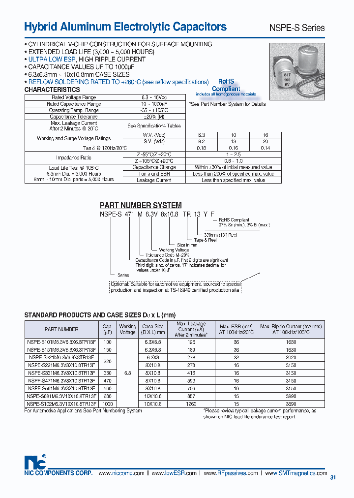 NSPE-S331M63V8X108TR13F_3820262.PDF Datasheet