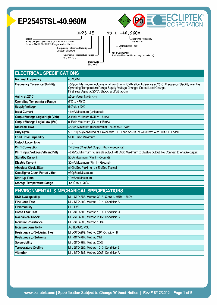 EP2545TSL-40960M_3824091.PDF Datasheet