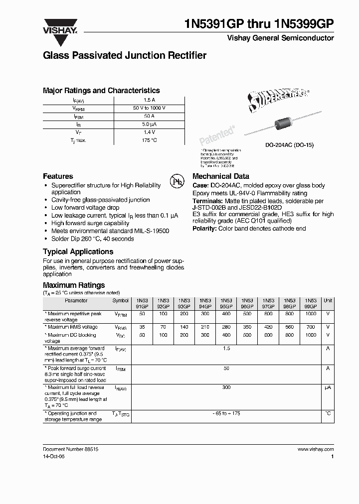 1N5394GP4G_3826541.PDF Datasheet