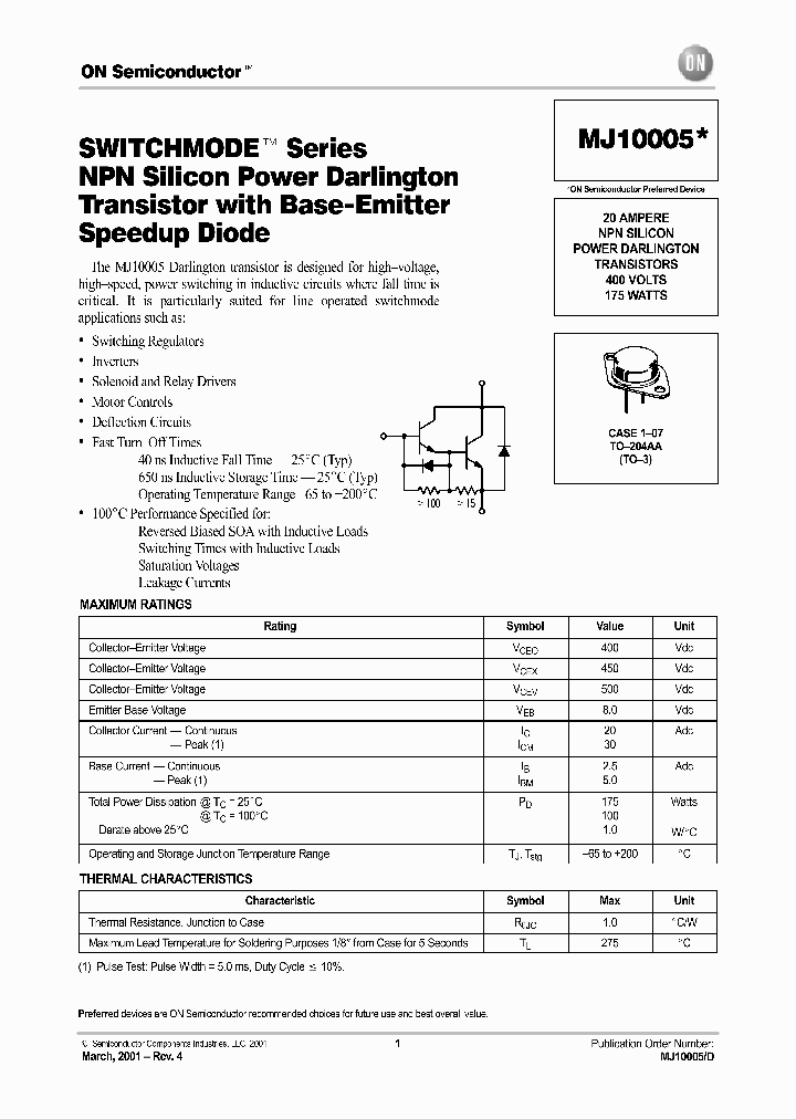 MJ10005-D_4070060.PDF Datasheet