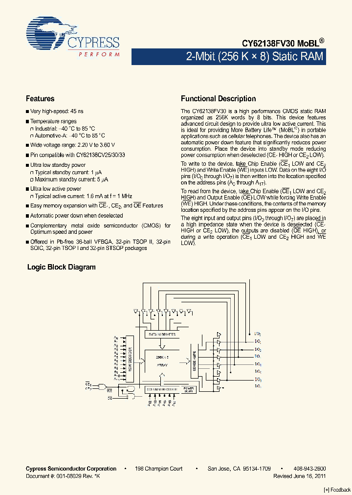 CY62138FV30_4079687.PDF Datasheet