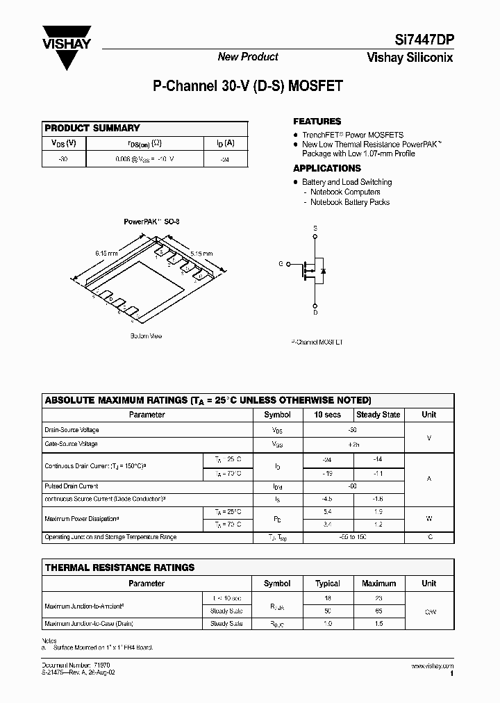 SI7447DP-E3_3832318.PDF Datasheet