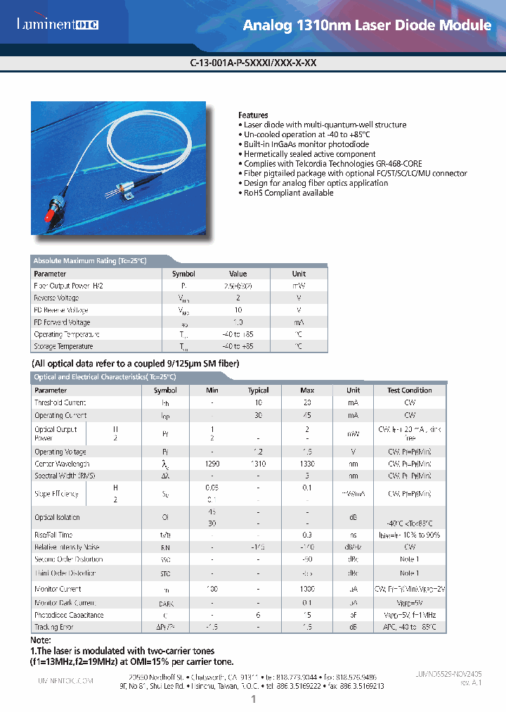 C-13-001A-P-SFCHIAPC-O_3835013.PDF Datasheet