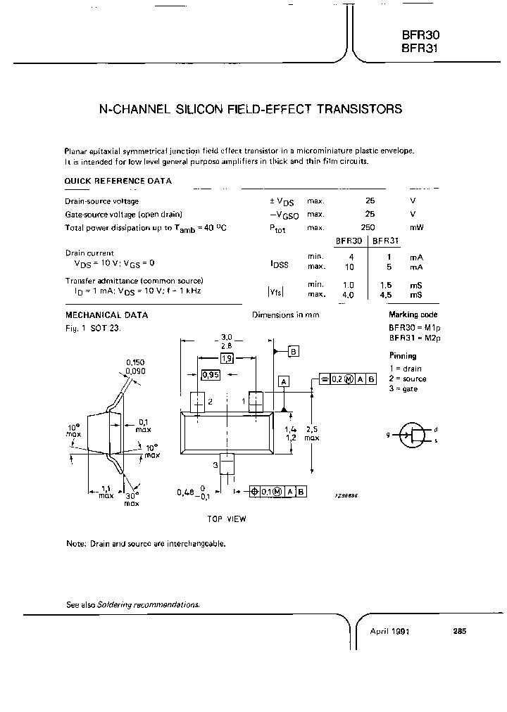 BFR31-TAPE-13_3838066.PDF Datasheet