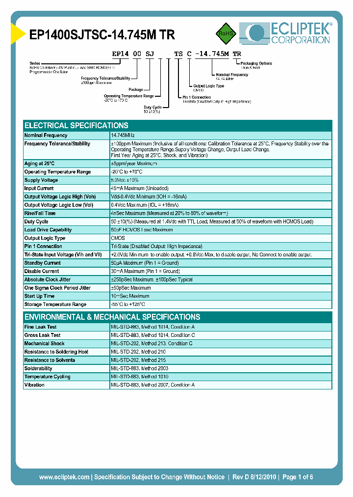 EP1400SJTSC-14745MTR_3846830.PDF Datasheet