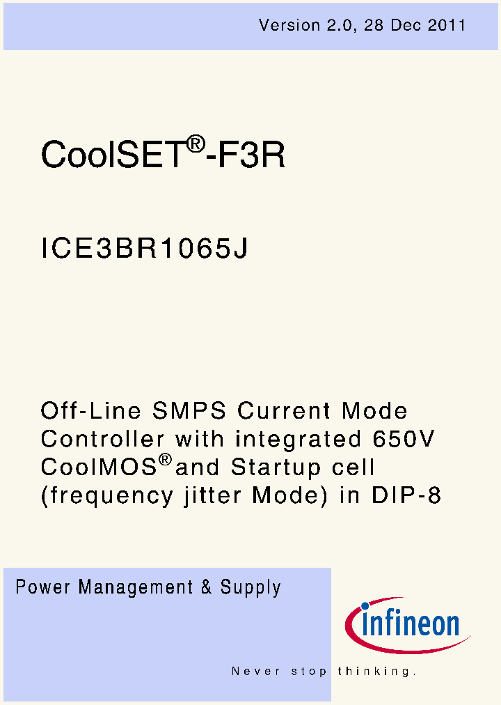 ICE3BR1065J11_4101934.PDF Datasheet
