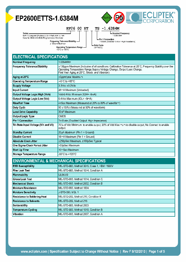 EP2600ETTS-16384M_3857131.PDF Datasheet