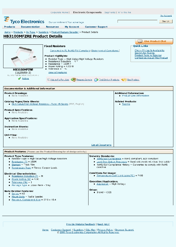 HB3100MFZRE_3861132.PDF Datasheet