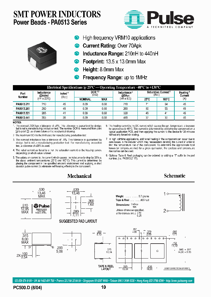 PA0513211NL_3861897.PDF Datasheet