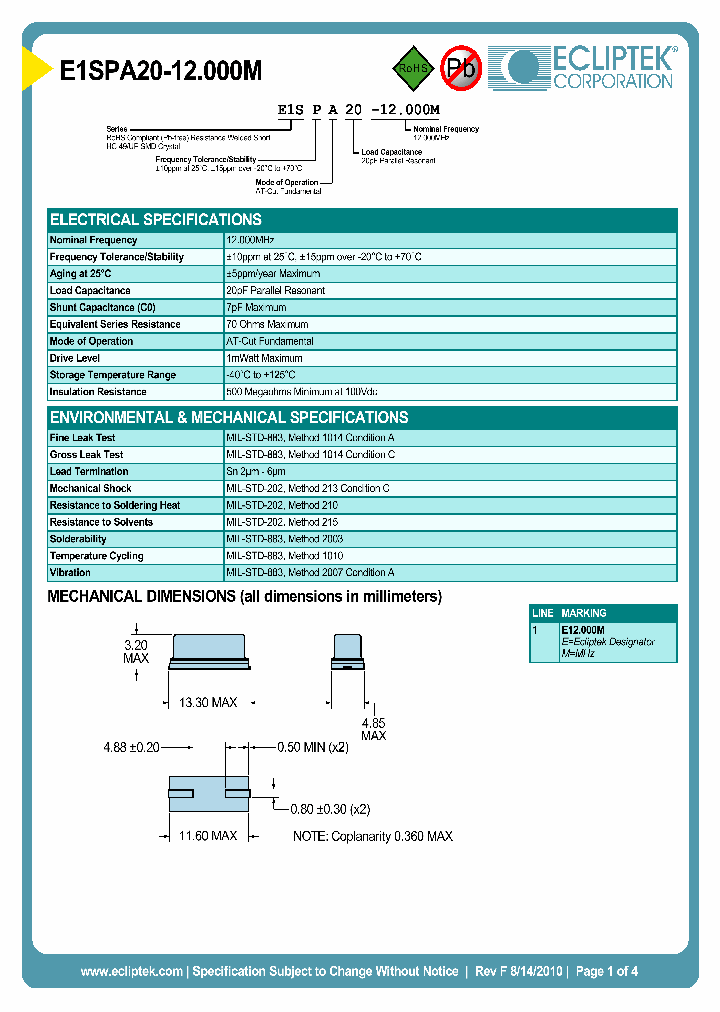 E1SPA20-12000M_3861365.PDF Datasheet