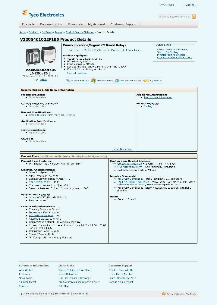 V23054C1022F105_3864446.PDF Datasheet