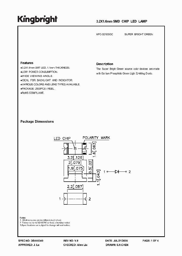 KPC-3216SGC_3872415.PDF Datasheet