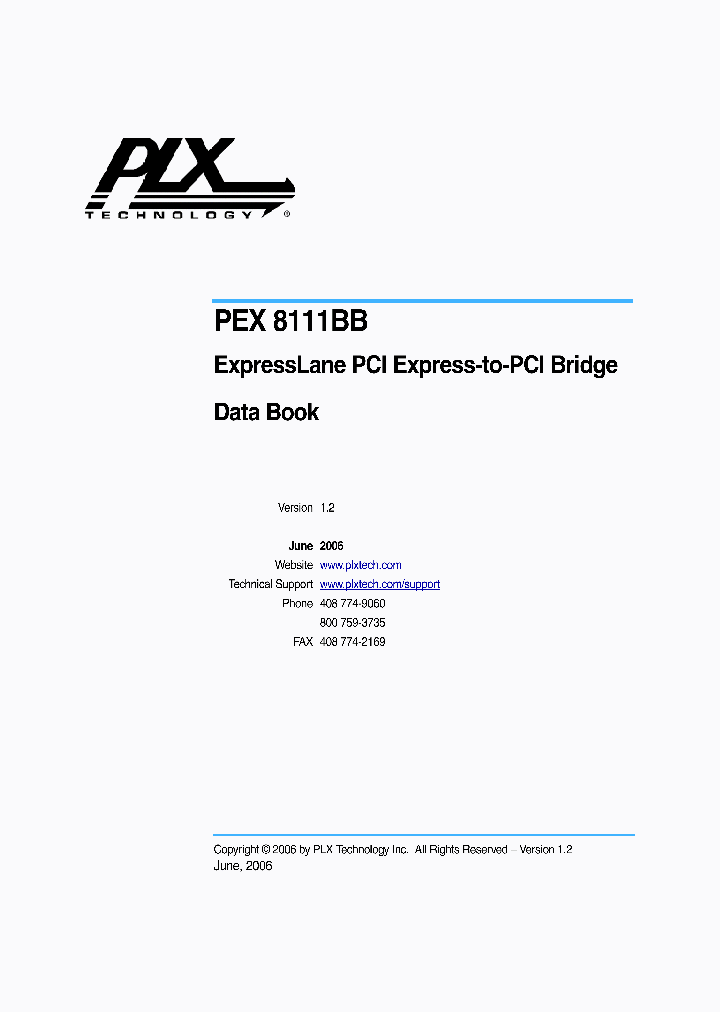 PEX8111-BB66FBC_3877071.PDF Datasheet