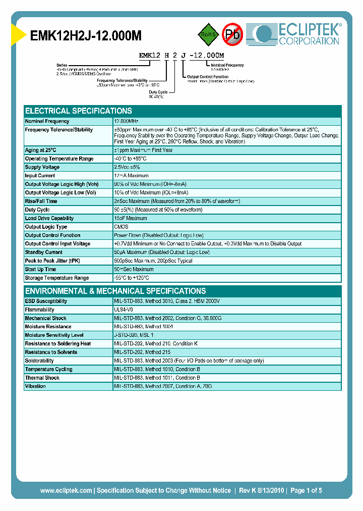 EMK12H2J-12000M_3873767.PDF Datasheet