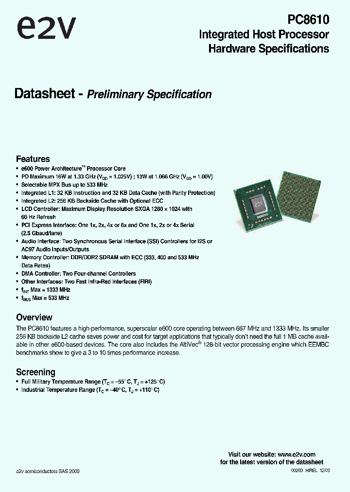 PC8610VZF800GB_3879220.PDF Datasheet