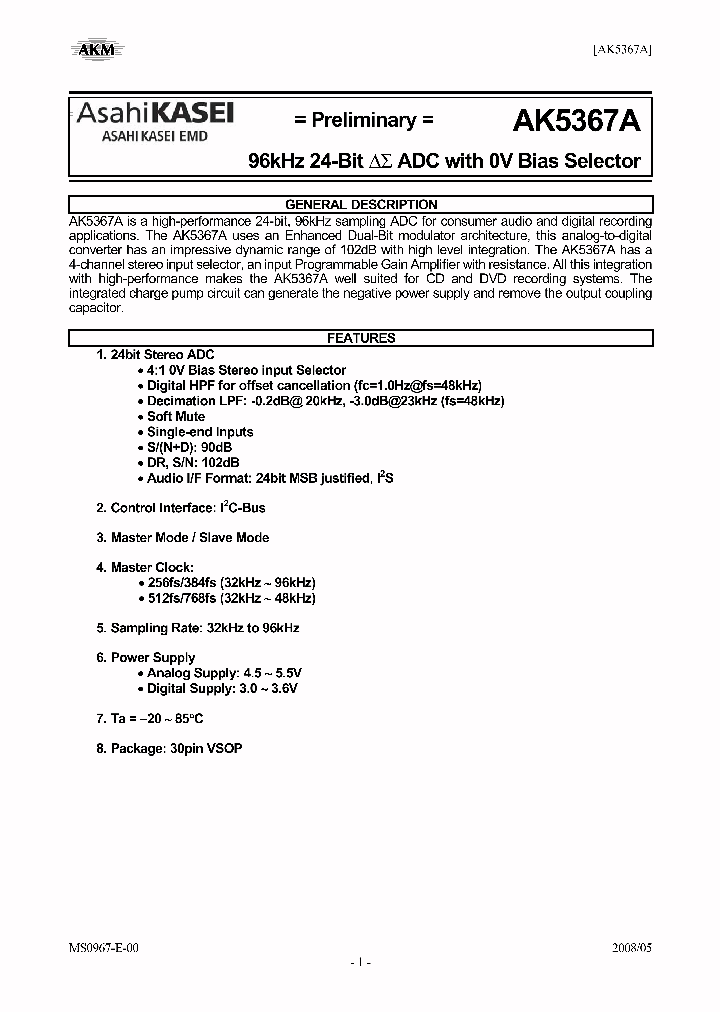 AK5367AEF_4123233.PDF Datasheet