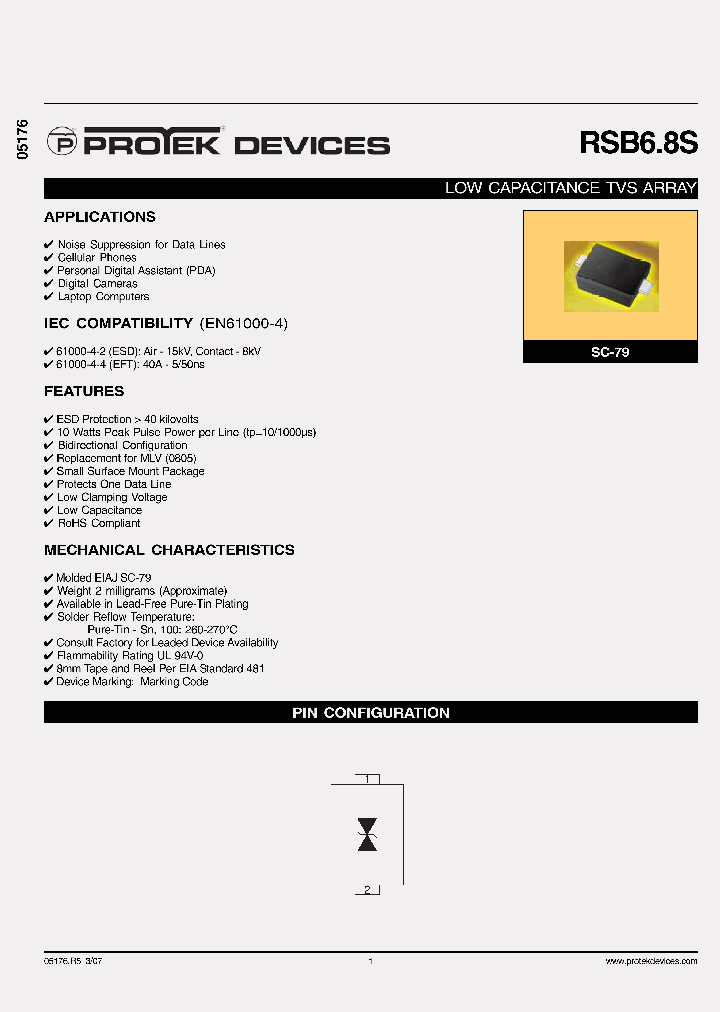 RSB68S-LF-T74_3914336.PDF Datasheet