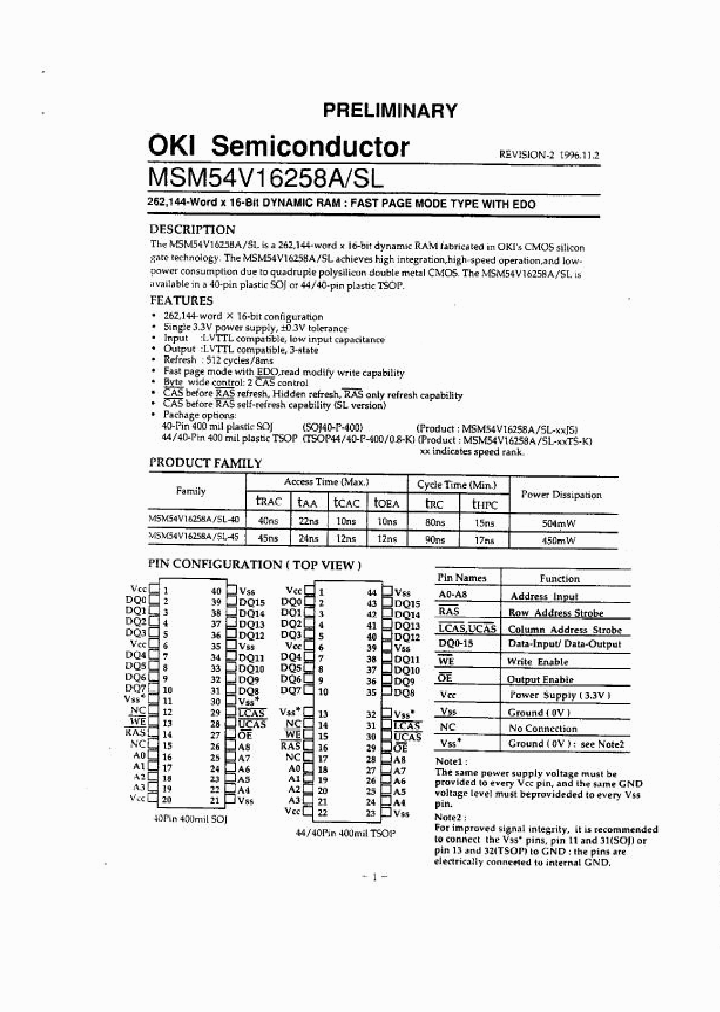 MSM54V16258SL-45TS-K_3916239.PDF Datasheet