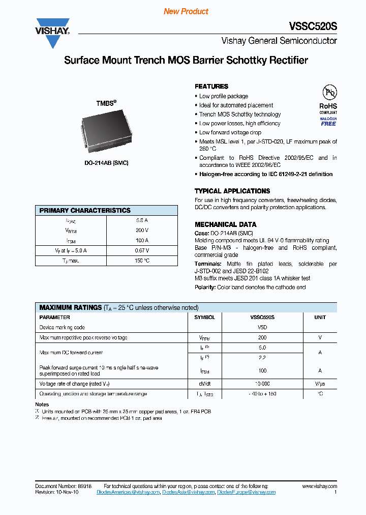 VSSC520S-M3-57T_4157319.PDF Datasheet