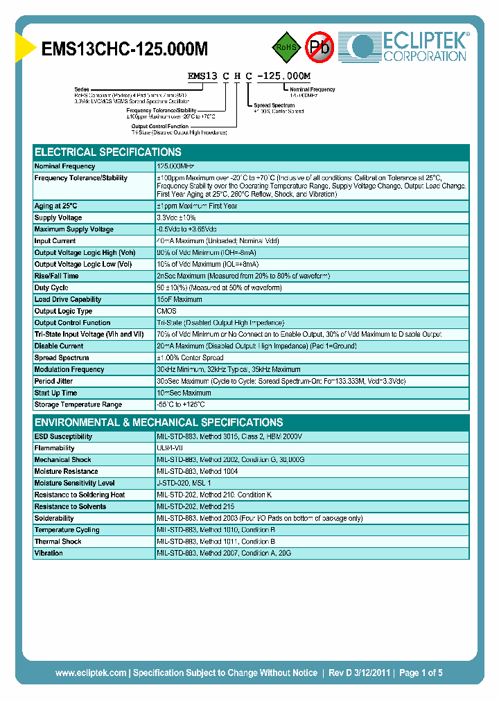 EMS13CHC-125000M_3973411.PDF Datasheet