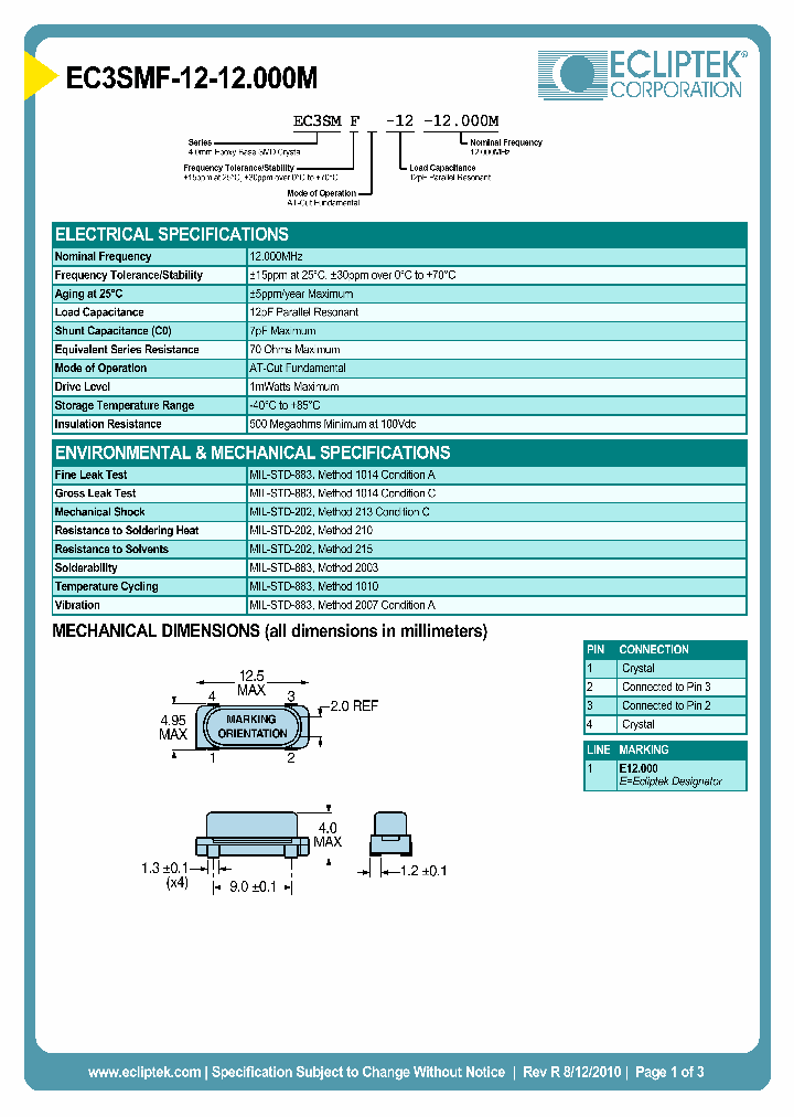 EC3SMF-12-12000M_3976225.PDF Datasheet