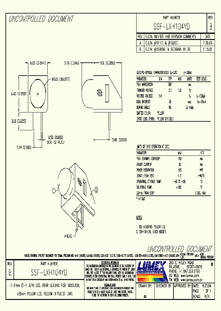 SSF-LXH104YD_4175474.PDF Datasheet