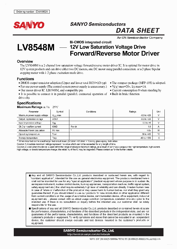 LV8548M_4182190.PDF Datasheet