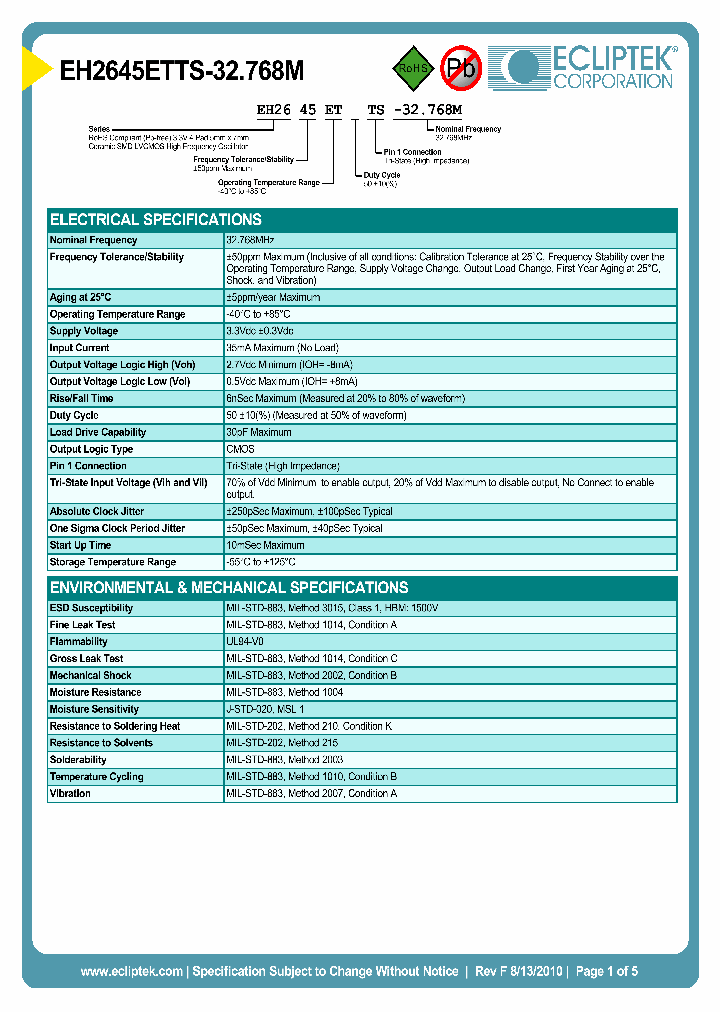 EH2645ETTS-32768M_4003444.PDF Datasheet