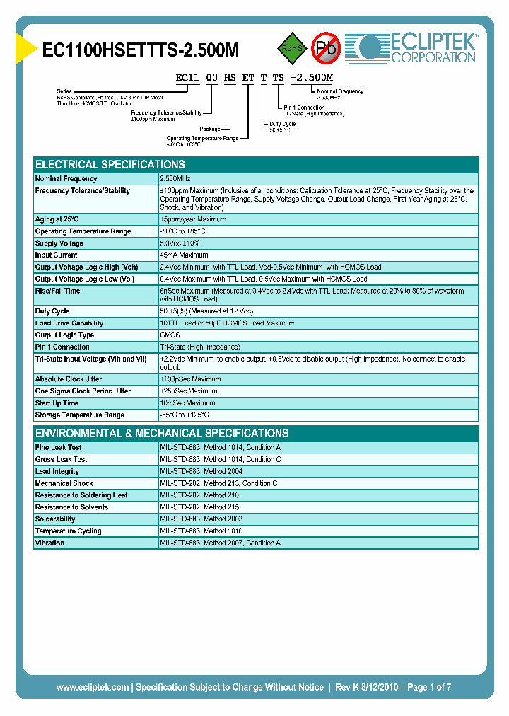 EC1100HSETTTS-2500M_4004492.PDF Datasheet
