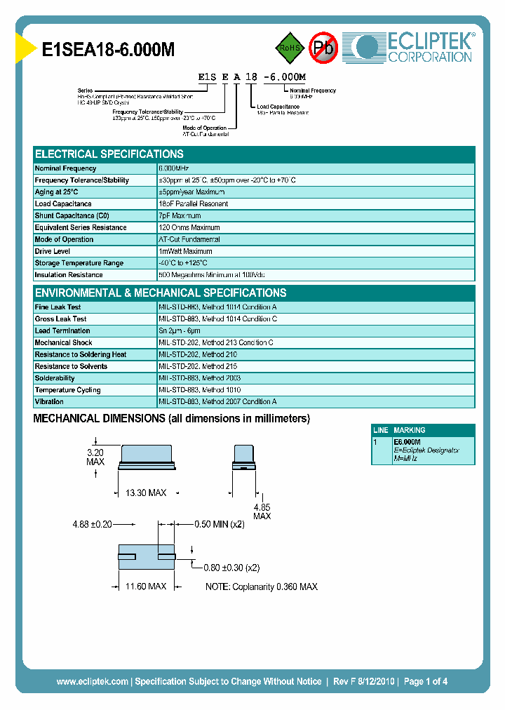 E1SEA18-6000M_4071121.PDF Datasheet