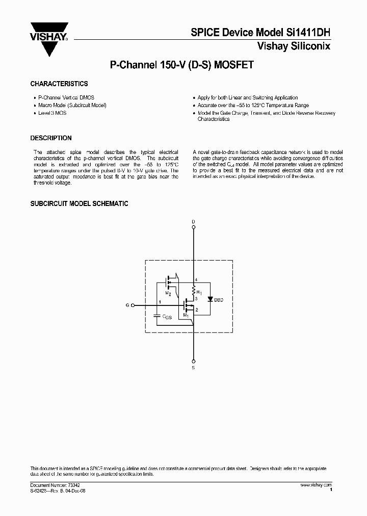 SI1411DH06_4232797.PDF Datasheet