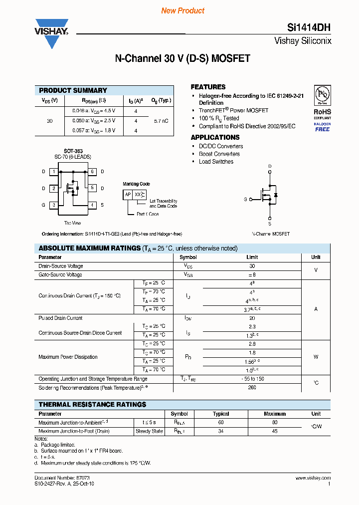 SI1414DH_4232800.PDF Datasheet