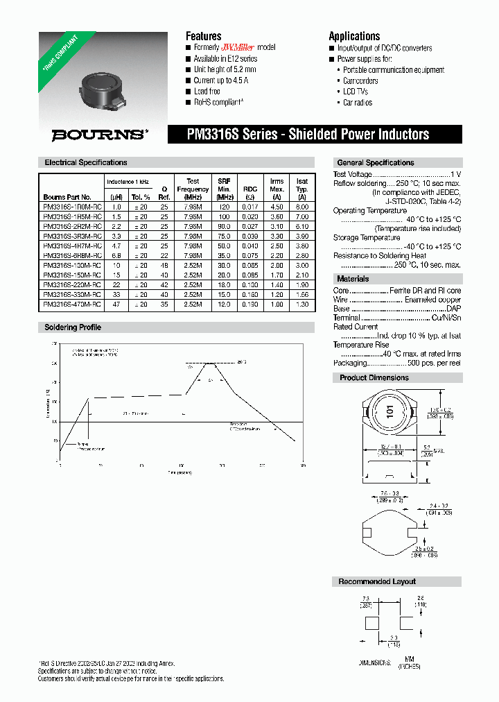 PM3316S-220M-RC_4130888.PDF Datasheet