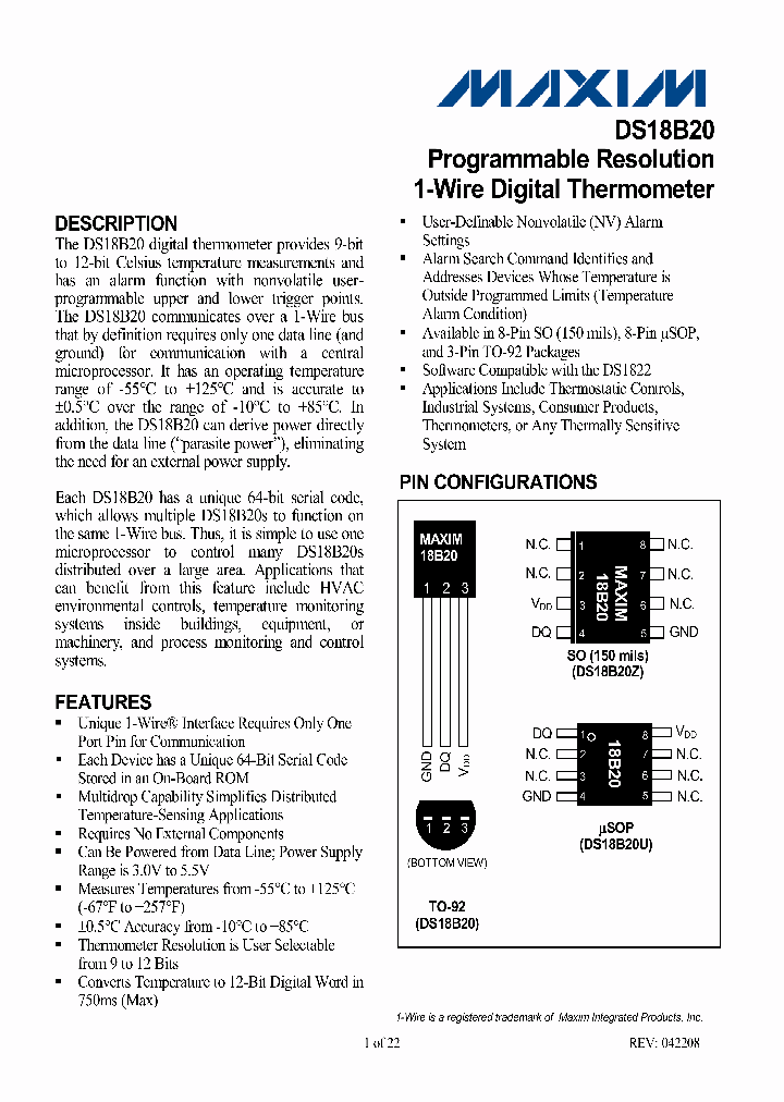 DS18B20-SLTAMPR_4145473.PDF Datasheet