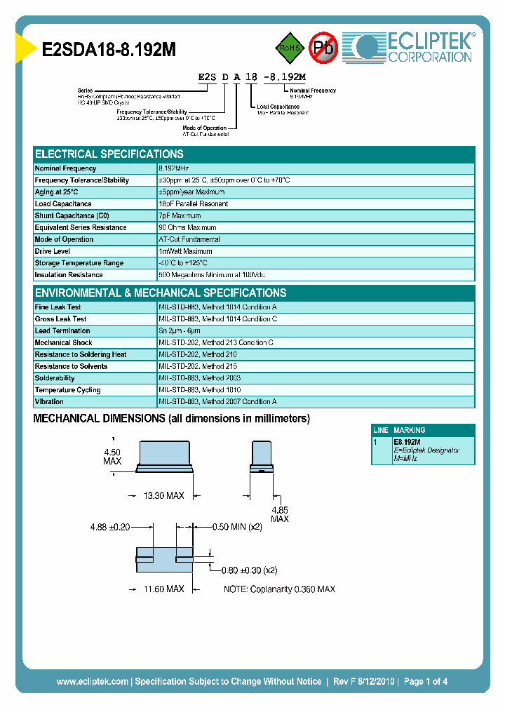 E2SDA18-8192M_4159104.PDF Datasheet