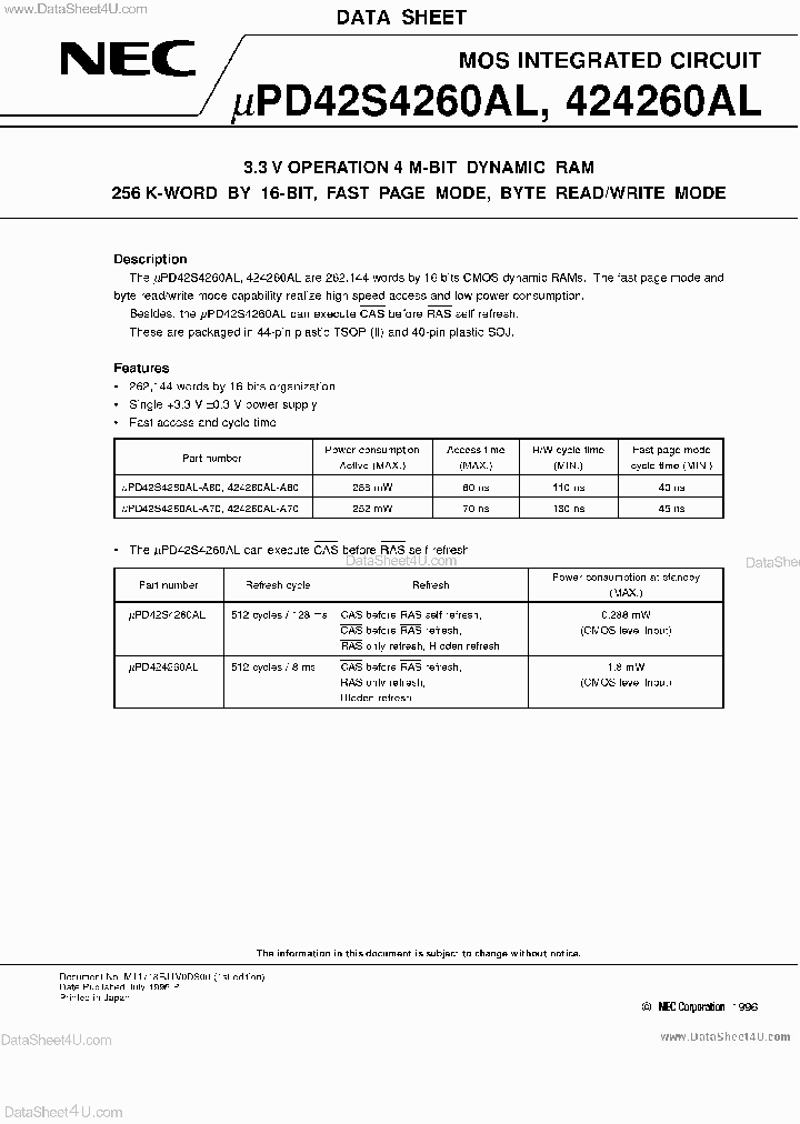 UPD424260AL_4248553.PDF Datasheet