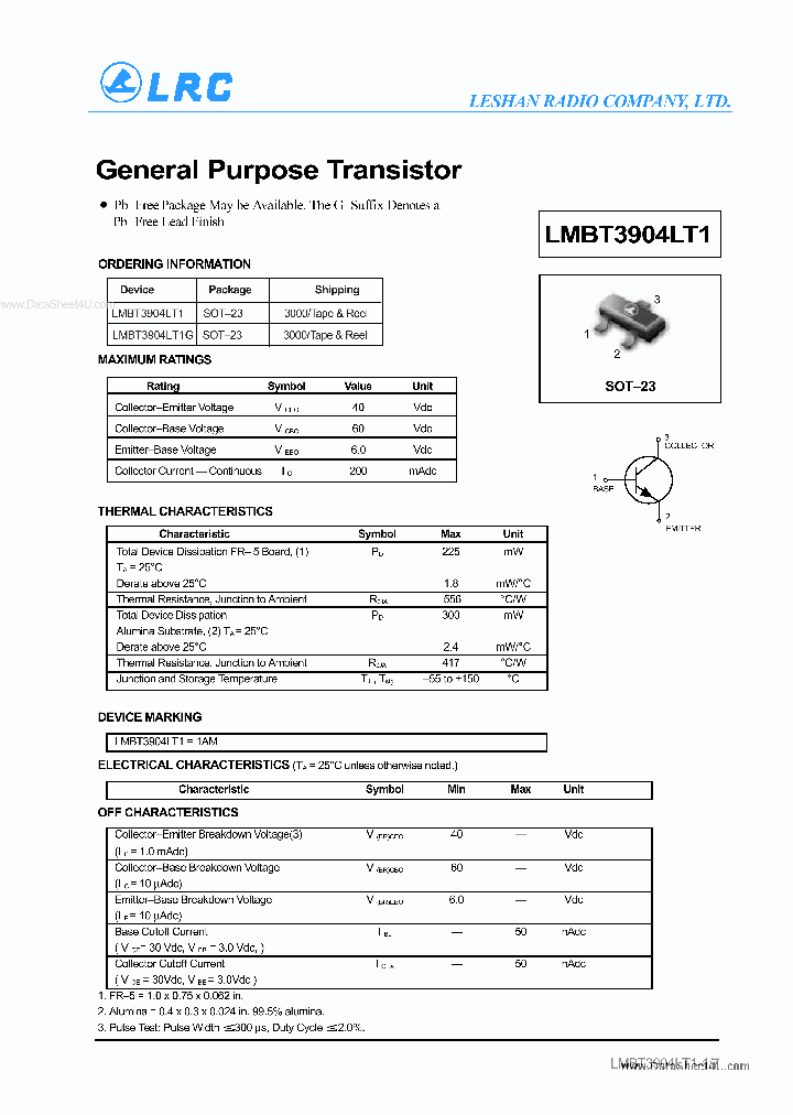 LMBT3904LT1_4248928.PDF Datasheet