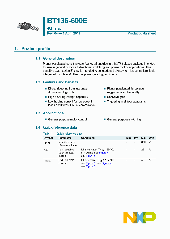 BT136-600E127_4196165.PDF Datasheet