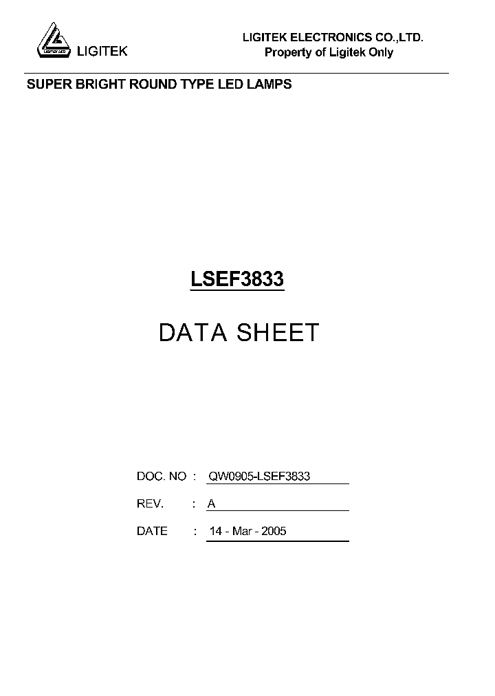 LSEF3833_4252797.PDF Datasheet