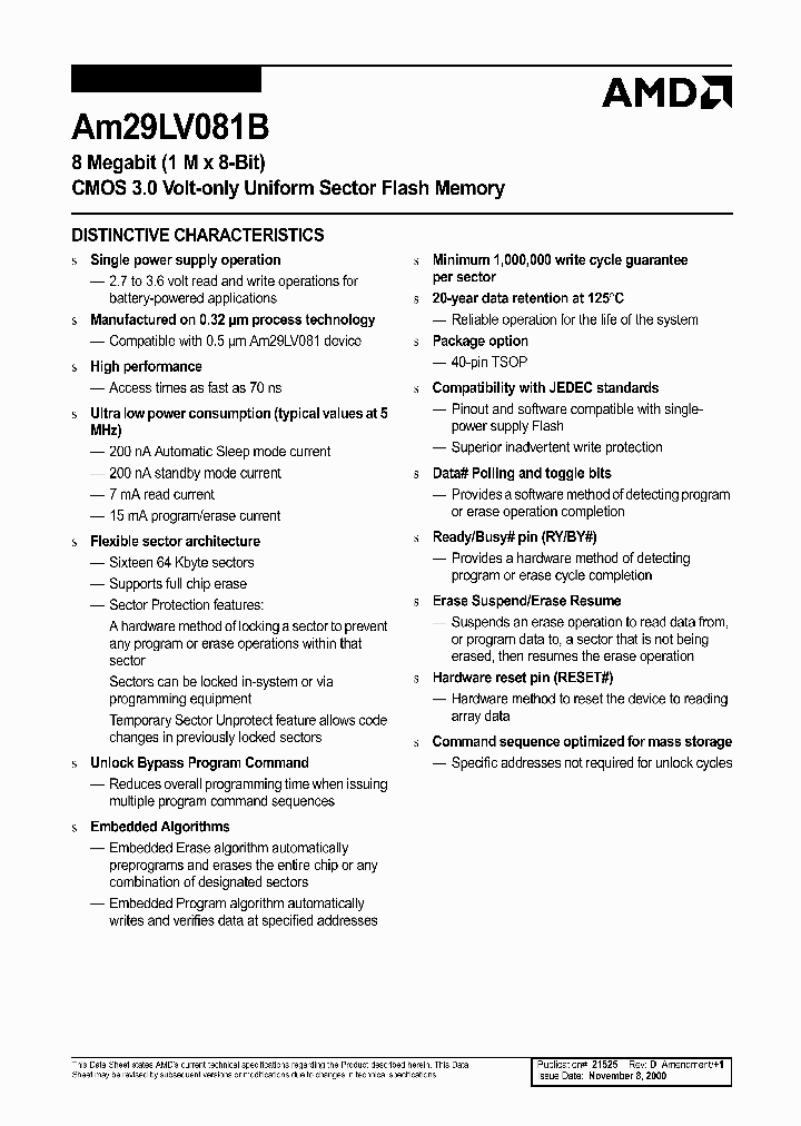 AM29LV081B-70EI_4208278.PDF Datasheet