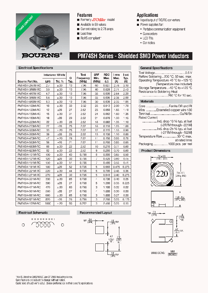 PM74SH-2R7M-RC_4241408.PDF Datasheet