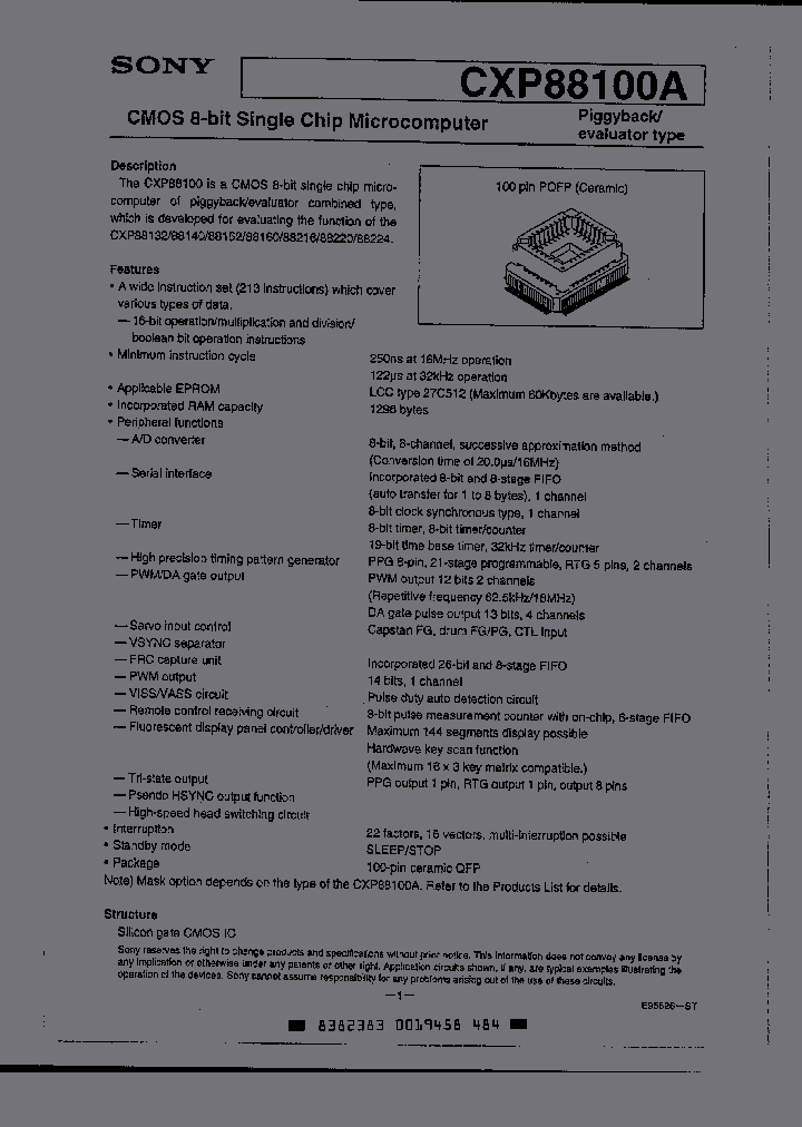 CXP88100A-U01Q_4244208.PDF Datasheet