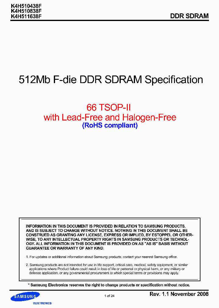 K4H511638F-LCLCC_4269012.PDF Datasheet