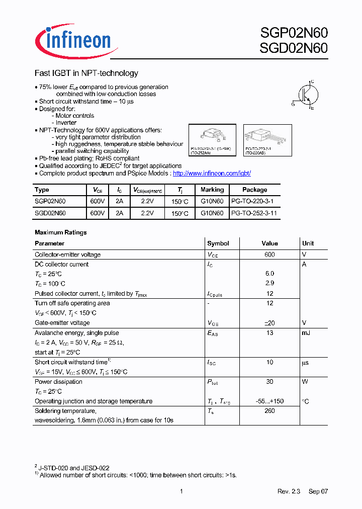 SGP02N60_4270669.PDF Datasheet